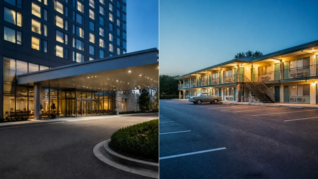 Hôtel ou motel : quel hébergement choisir en fonction de votre séjour ?